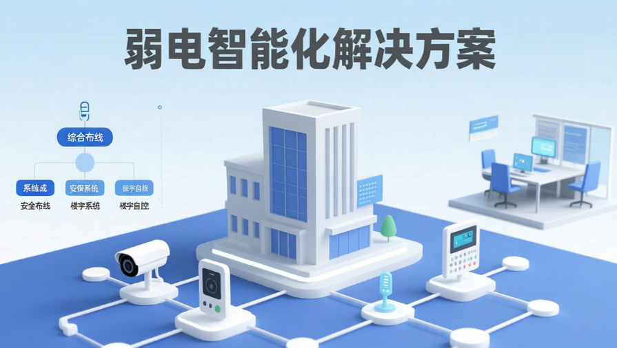 辦公樓弱電智能化選百實科技，高效穩定的施工品質